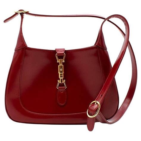 gucci jackie 1961 burgundy|gucci 1961 shoulder bag.